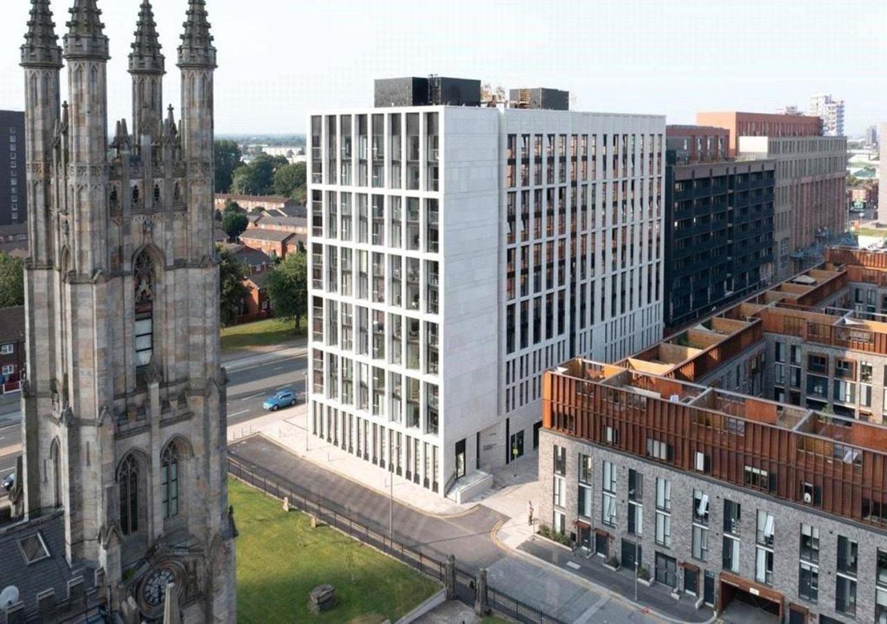 Modern 1-Bed Duplex+Balcony Apartment Manchester Exterior photo